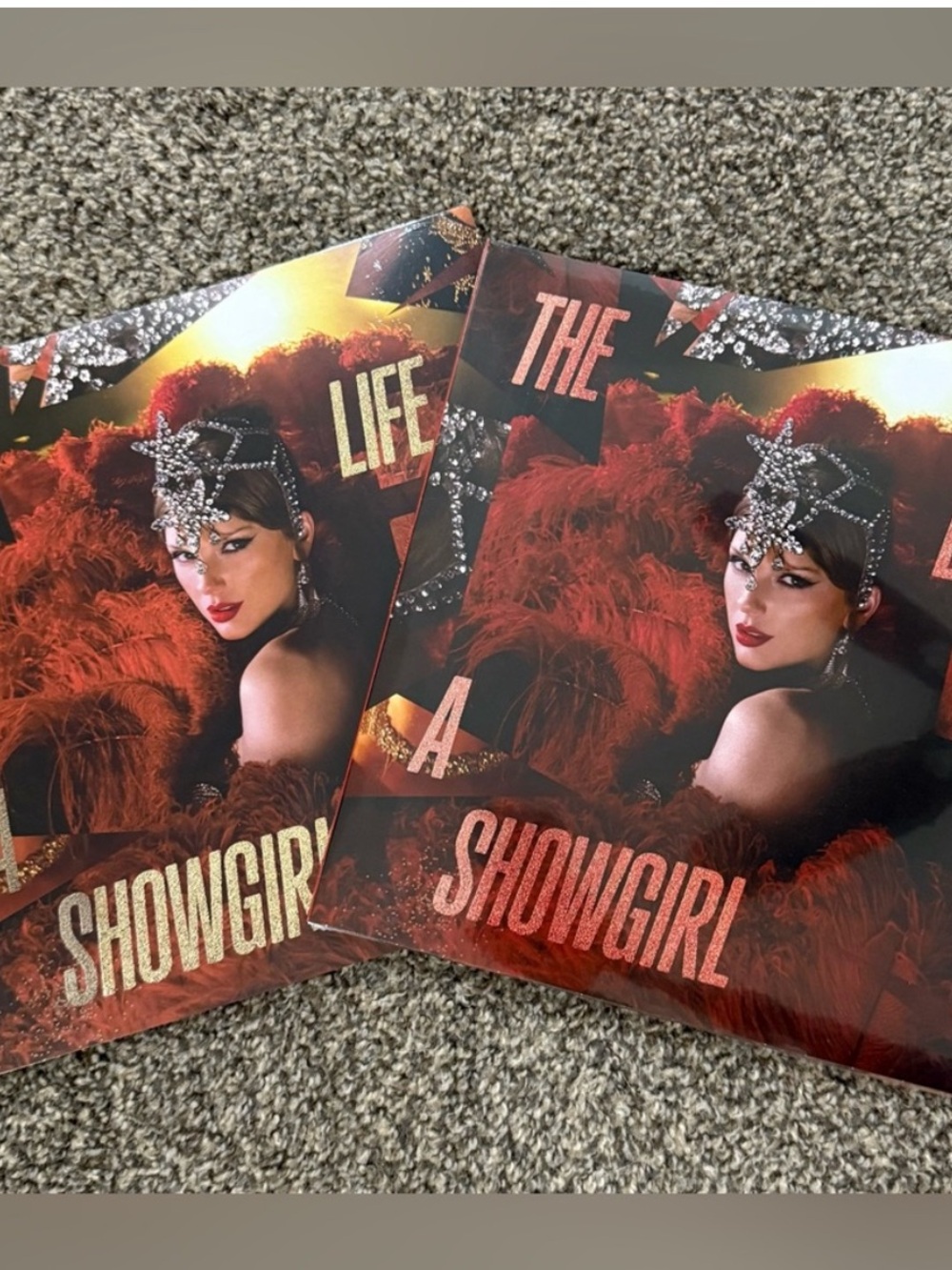 The Life of a Showgirl Vinyls Tiny Bubbles Limited Edition Bundle